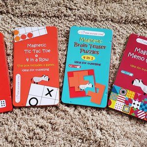 The Purple Cow Magnetic Travel Games